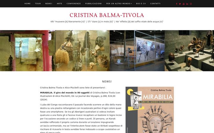 Screenshot di cristinabalmativola.it