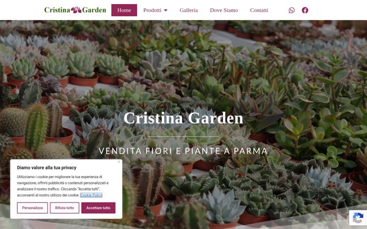Ekrano kopija cristinagardenfioriepiante.it