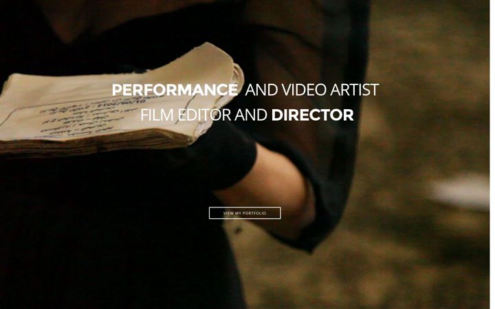 Screenshot of cristinaghinassi.com