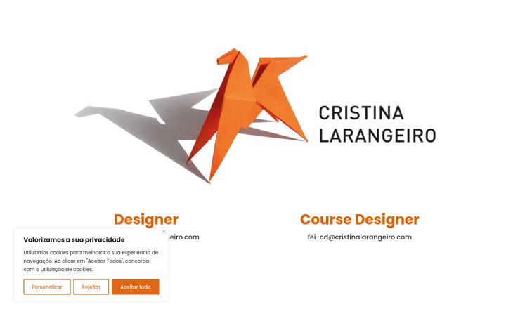Screenshot of cristinalarangeiro.com