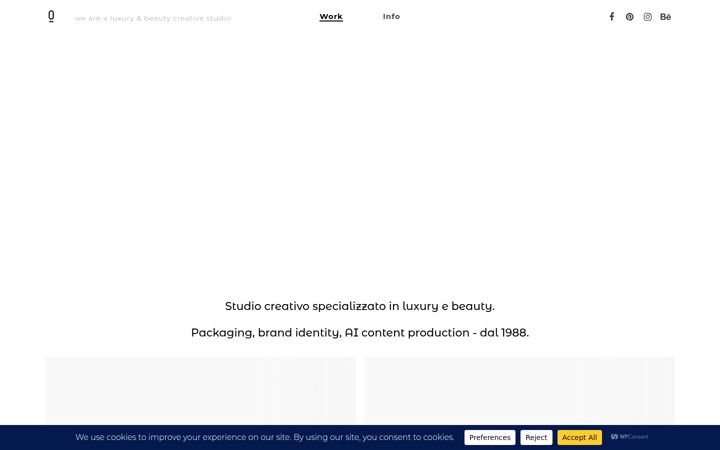 Screenshot of cristinamagnani.com