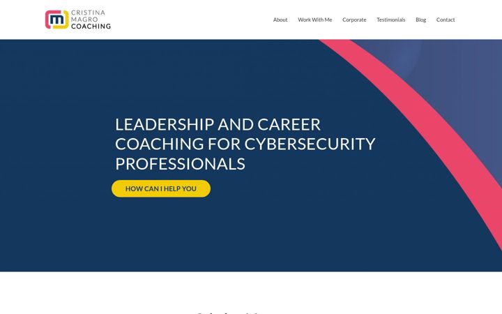 Screenshot of cristinamagro.com