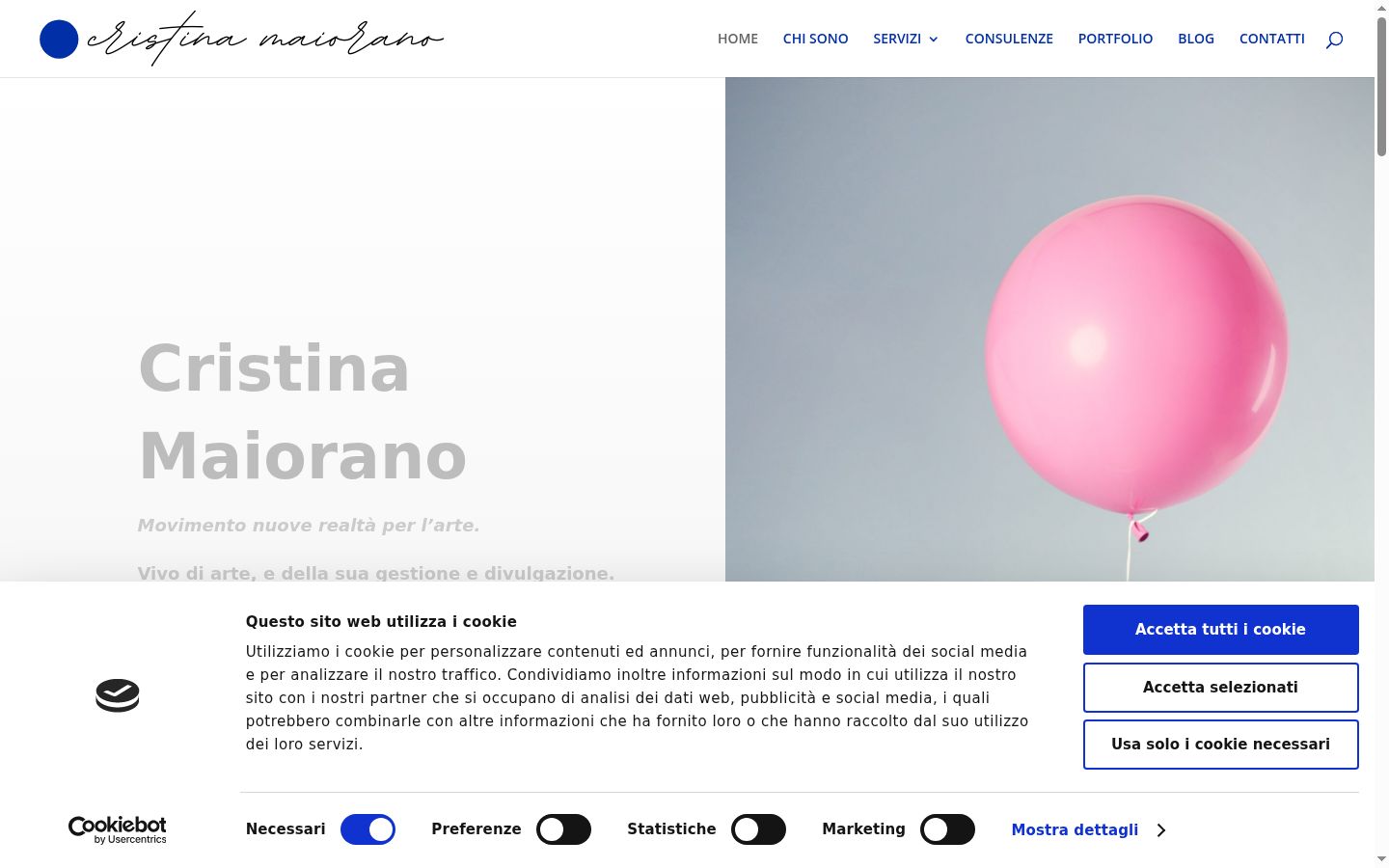 Screenshot tal-banner tal-kunsens muri qabel kwalunkwe interazzjoni