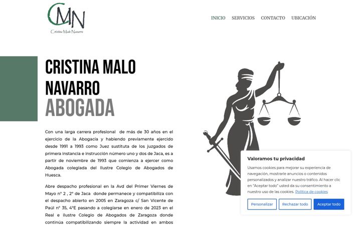 Screenshot of cristinamalo.es