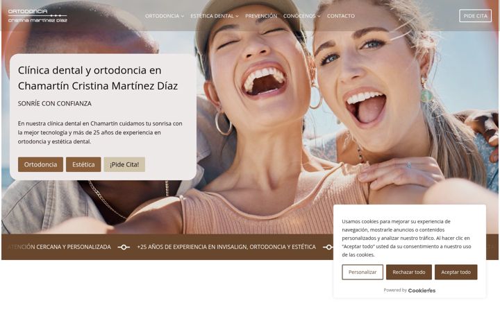 Screenshot of cristinamartinez.com