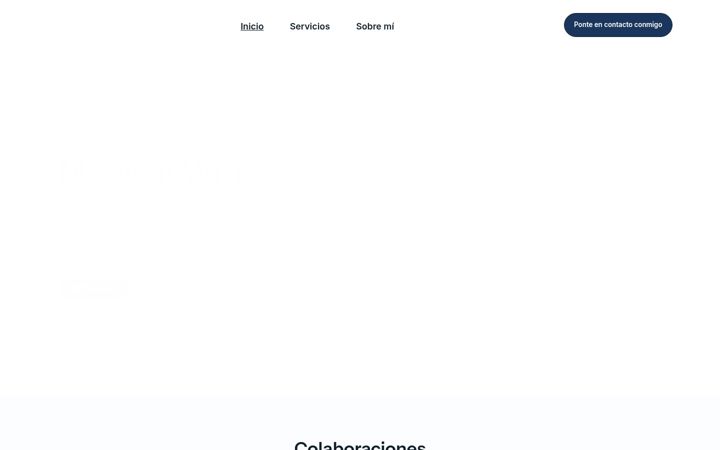 Screenshot of cristinasacristanperez.es