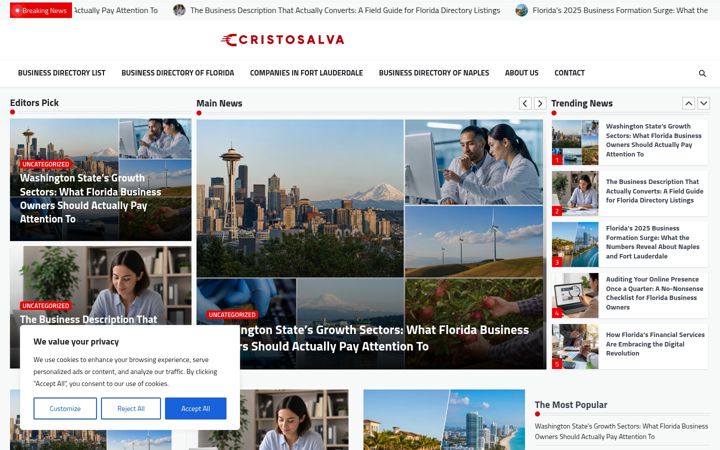Screenshot of cristosalva.org