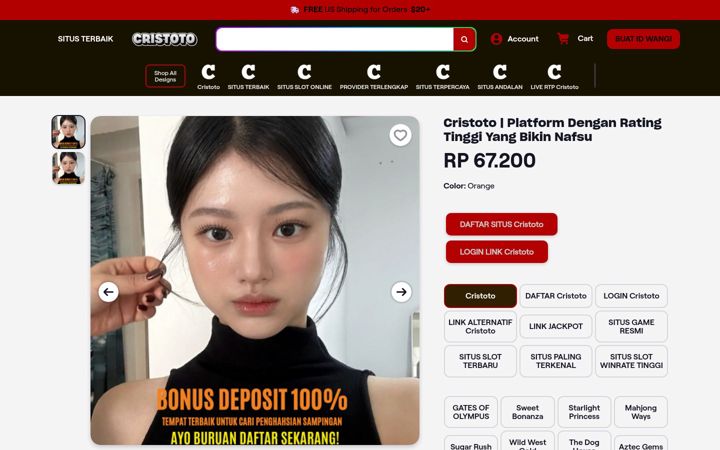 Screenshot of cristoto.org