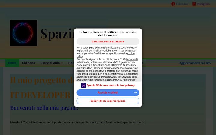 Screenshot of cristy81.altervista.org