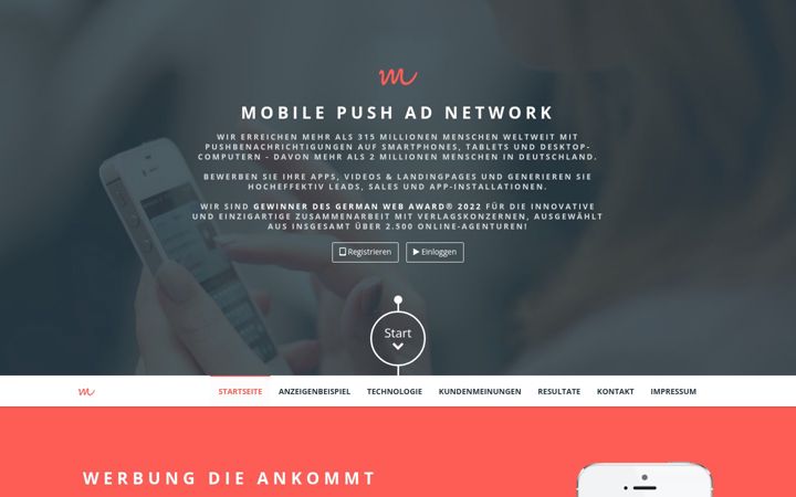 Screenshot of critched.de