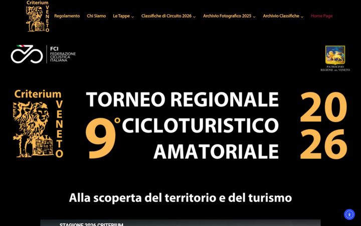 Zrzut ekranu criteriumveneto.it