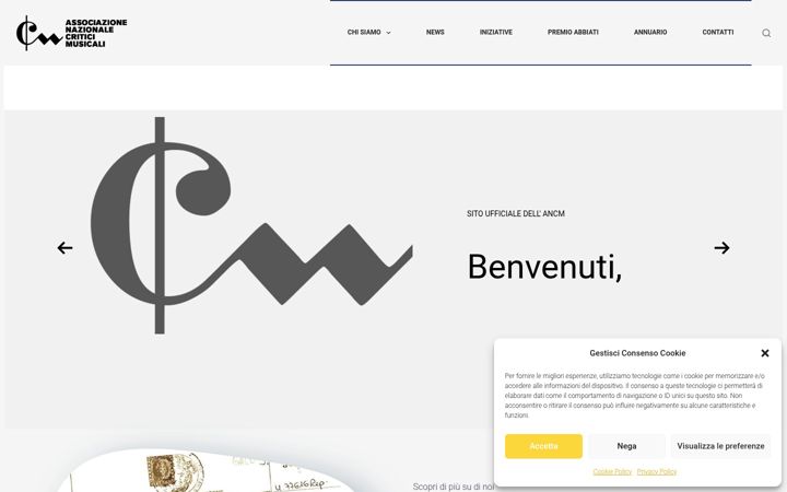 Screenshot of criticimusicali.it