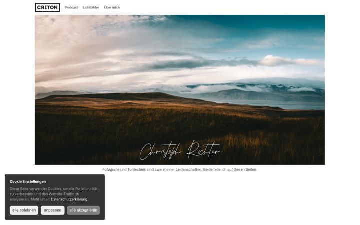 Screenshot of criton.de