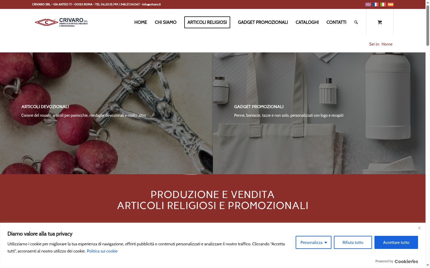 Zrzut ekranu banera zgody wyświetlanego przed jakąkolwiek interakcją