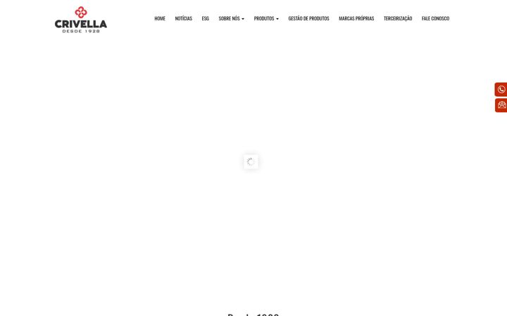 Screenshot of crivela.com.br