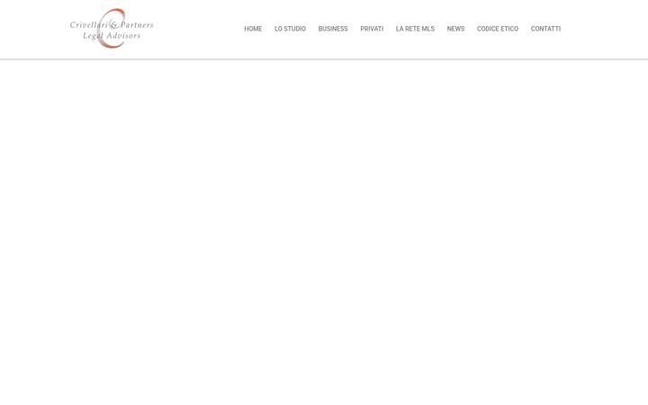 Zrzut ekranu crivellarilegaladvisors.it