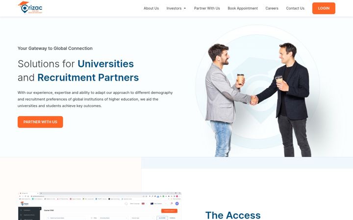 Screenshot of crizac.com