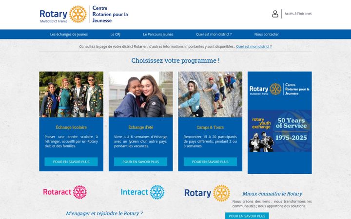 Screenshot of crjfr.org