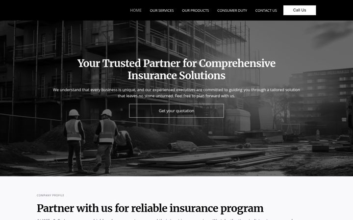 Screenshot of crkmotorinsurance.com