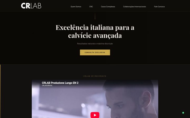 Zrzut ekranu crlab.com.br