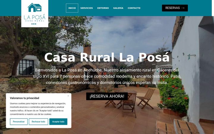 Screenshot of crlaposaa.es