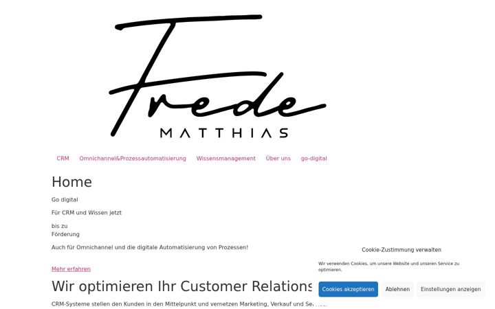 Screenshot of crm-competence.com