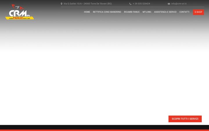 Screenshot of crm-srl.it