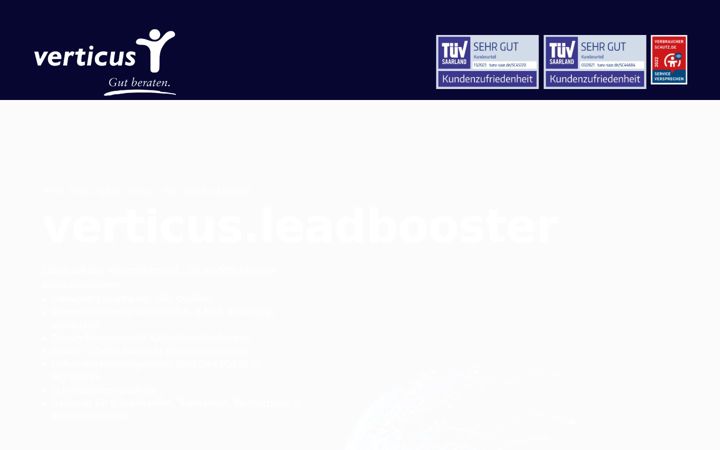Screenshot of crm-verticus.de