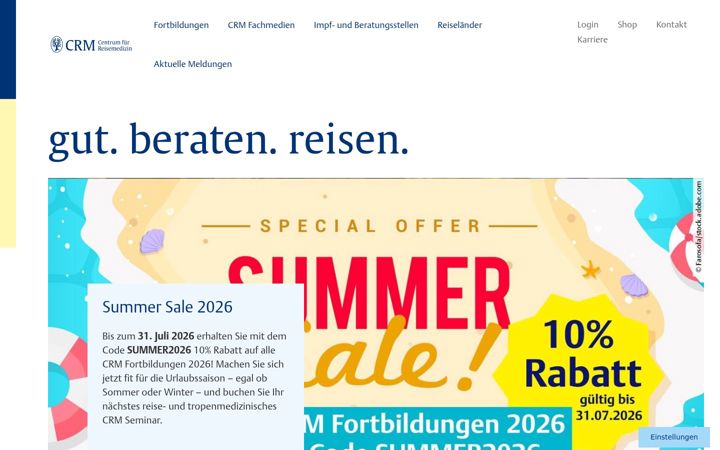 Screenshot of crm.de