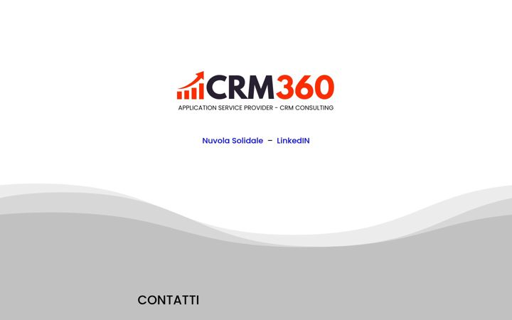 Screenshot of crm360.it