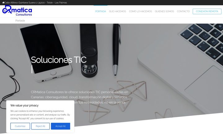 Screenshot of crmatica.com