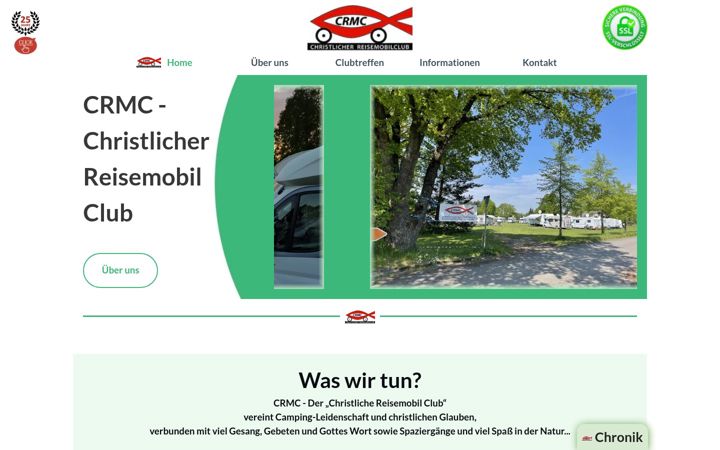 Skärmbild av crmc.eu