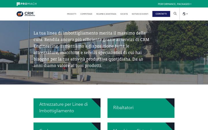 Screenshot of crmengineering.it