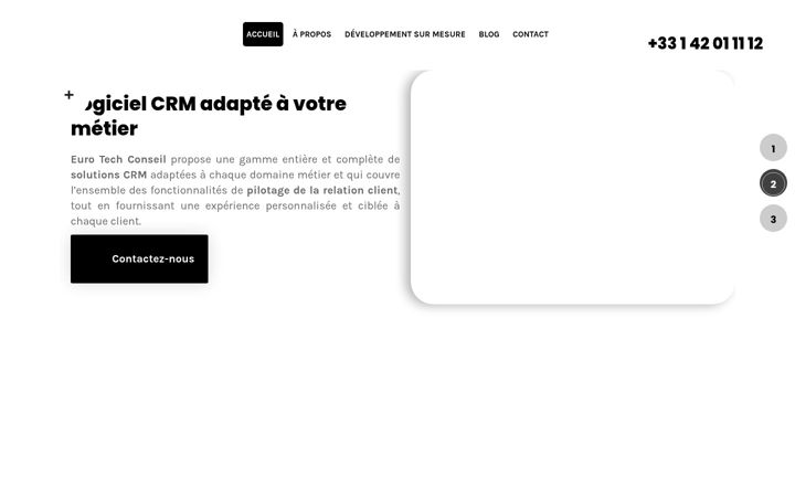 Ekrānuzņēmums no crmfinance.fr