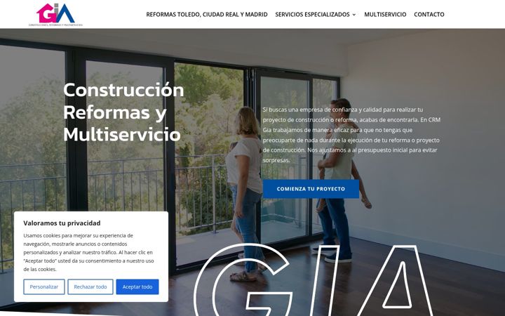 Screenshot of crmgia.com
