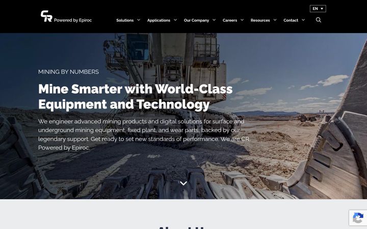 Screenshot of crmining.com