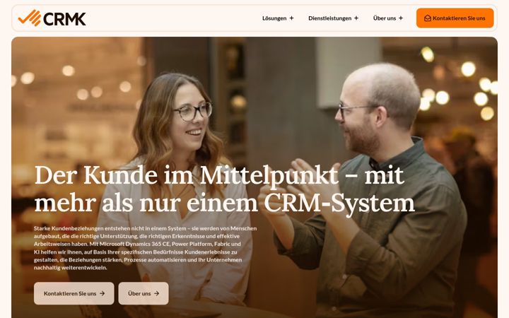 Screenshot of crmk.eu