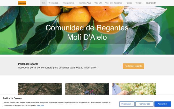 Screenshot of crmoli.org