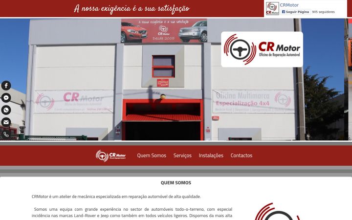 Screenshot of crmotor.pt