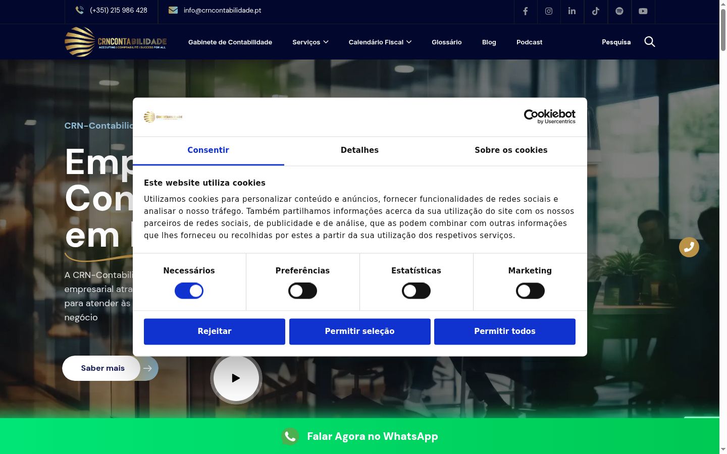 Snímka obrazovky banera súhlasu zobrazeného pred akoukoľvek interakciou