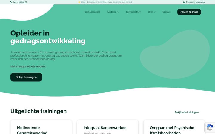 Zrzut ekranu croan.nl