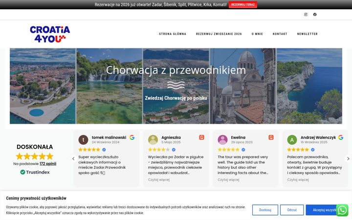 Screenshot of croatia4you.eu