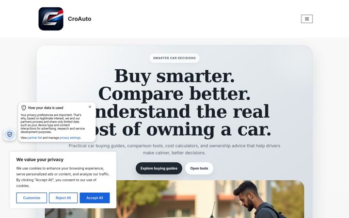 Screenshot of croauto.net