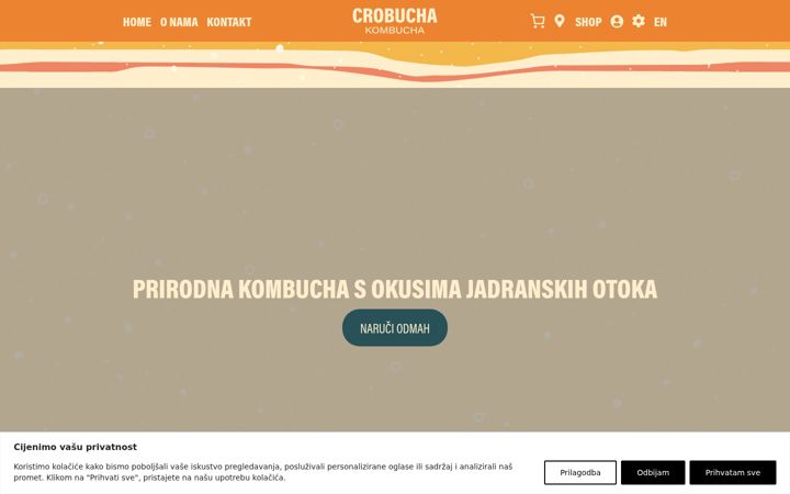 Screenshot of crobuchakombucha.com