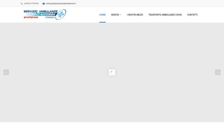 Screenshot of croceazzurratorino.it