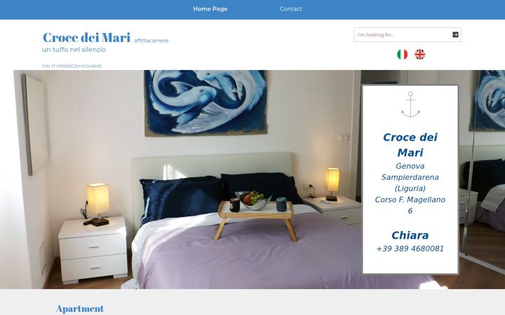 Screenshot of crocedeimari.com