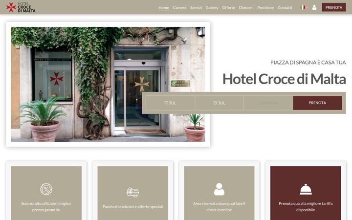 Screenshot of crocemalta.com