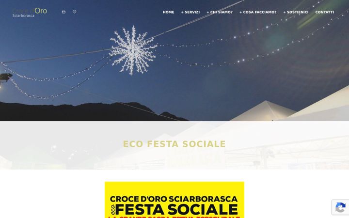 Screenshot of croceorosciarborasca.it