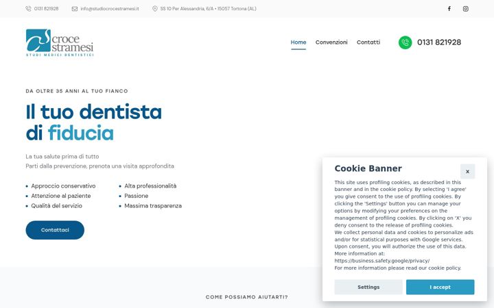 Screenshot of crocestramesi.it