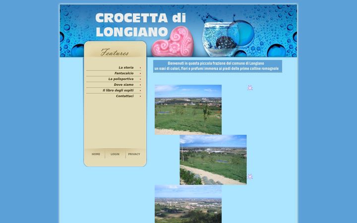 Screenshot of crocettadilongiano.net
